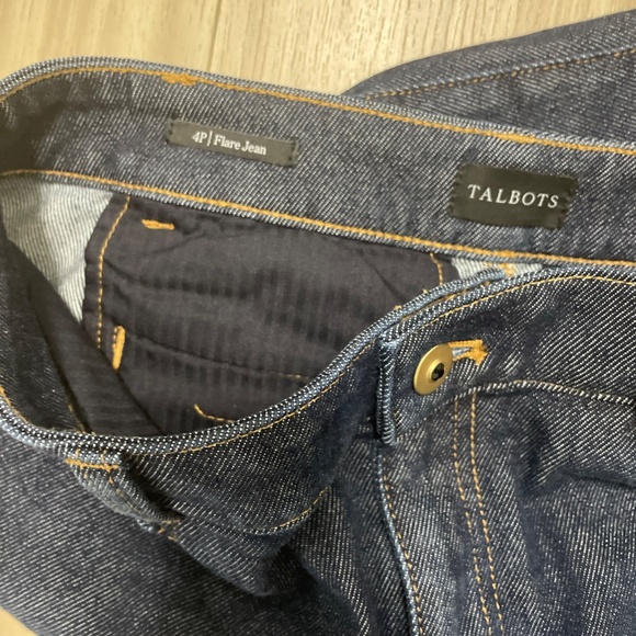 Talbots flare jeans 4P - Picture 8 of 11